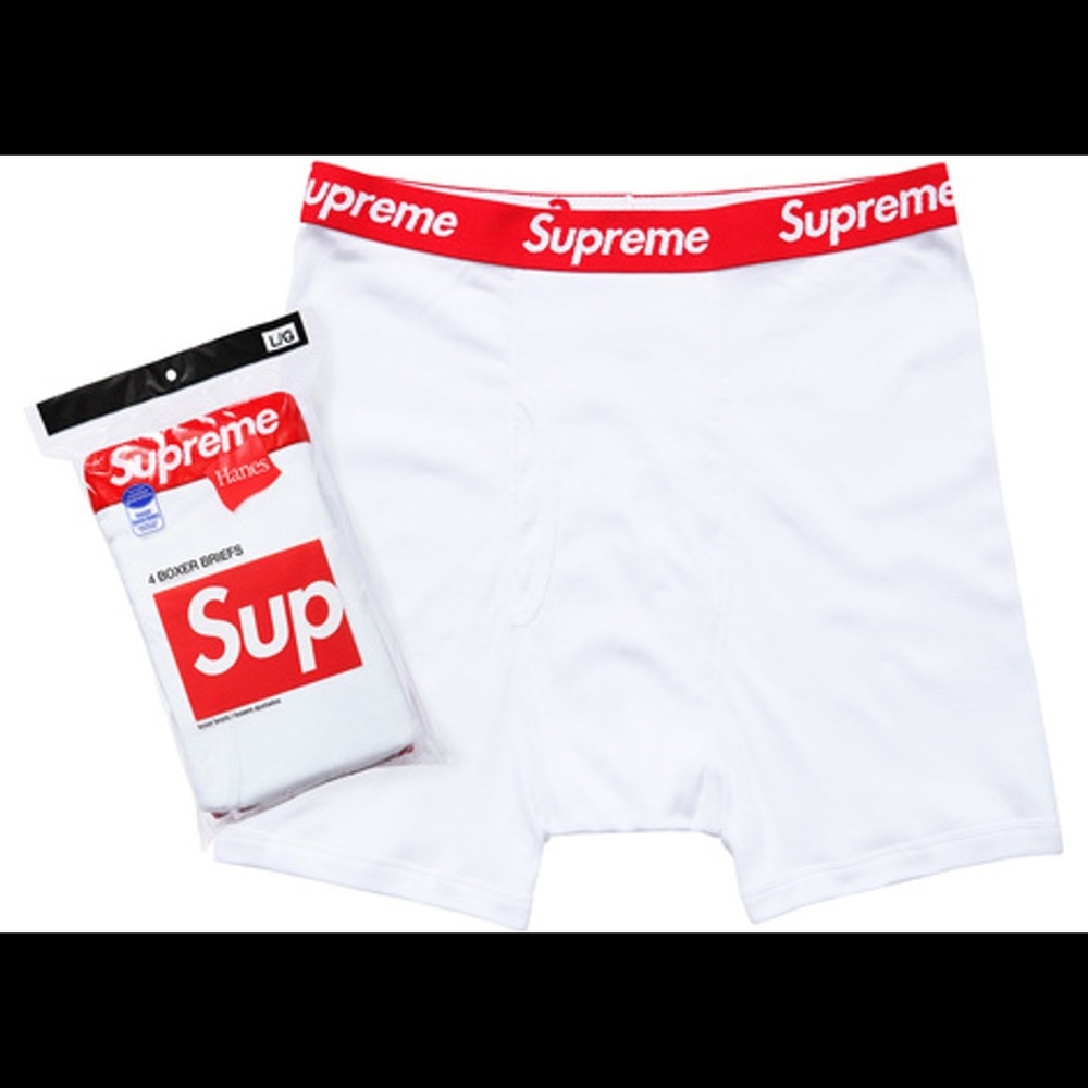 Supreme/Hanes Boxer briefs (3 pack)